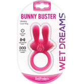 WET DREAMS BUNNY BUSTER COCKRING W/ TURBO BUNNY MOTORS